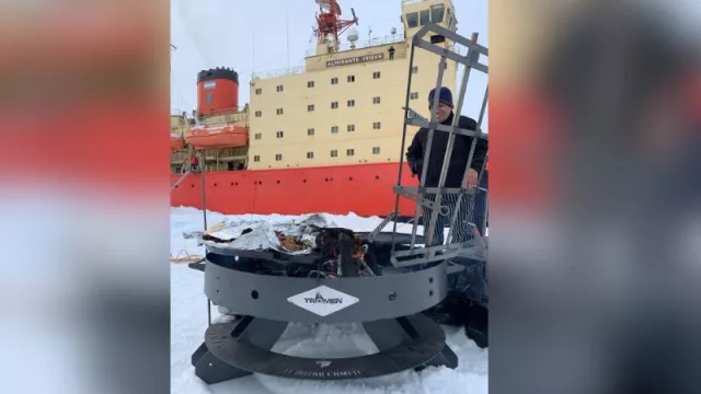 Tromen está prendida fuego: empezó a calefaccionar la Antártida (ya lo hizo en 13 bases argentinas)