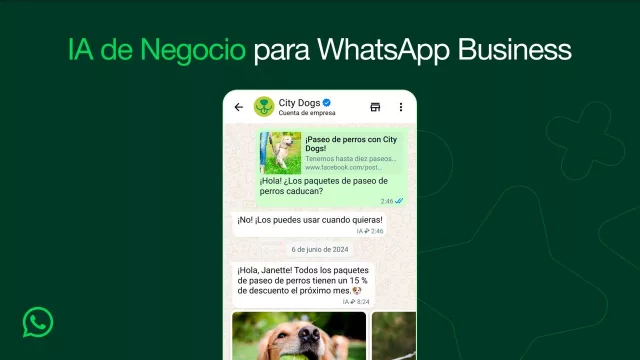 WhatsApp Business le regala un chatbot a las Pymes (pronto la IA de Meta atenderá tus clientes)