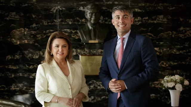 María del Carmen y Manuel Álvarez Argüelles, fundadores de Álvarez Argüelles Hoteles